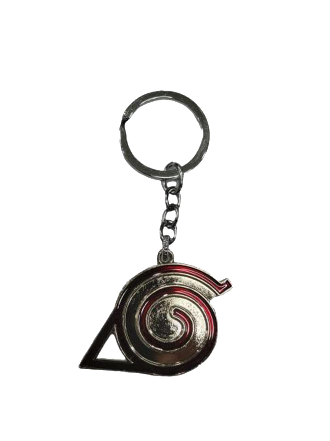 AUGEN Stainless Steel Naruto 3 Textured Key chain