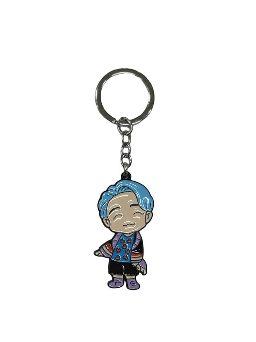 AUGEN Stainless Steel BTS-Rm Textured Key chain