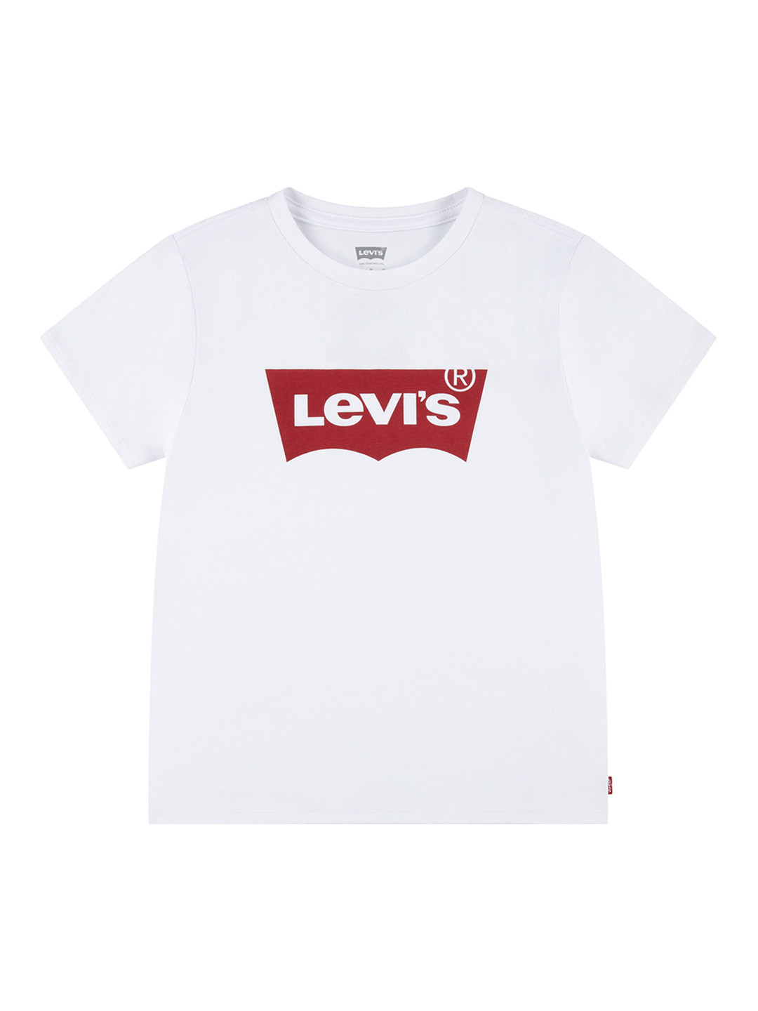 Levis Girls Brand Logo Printed Cotton Regular Tops