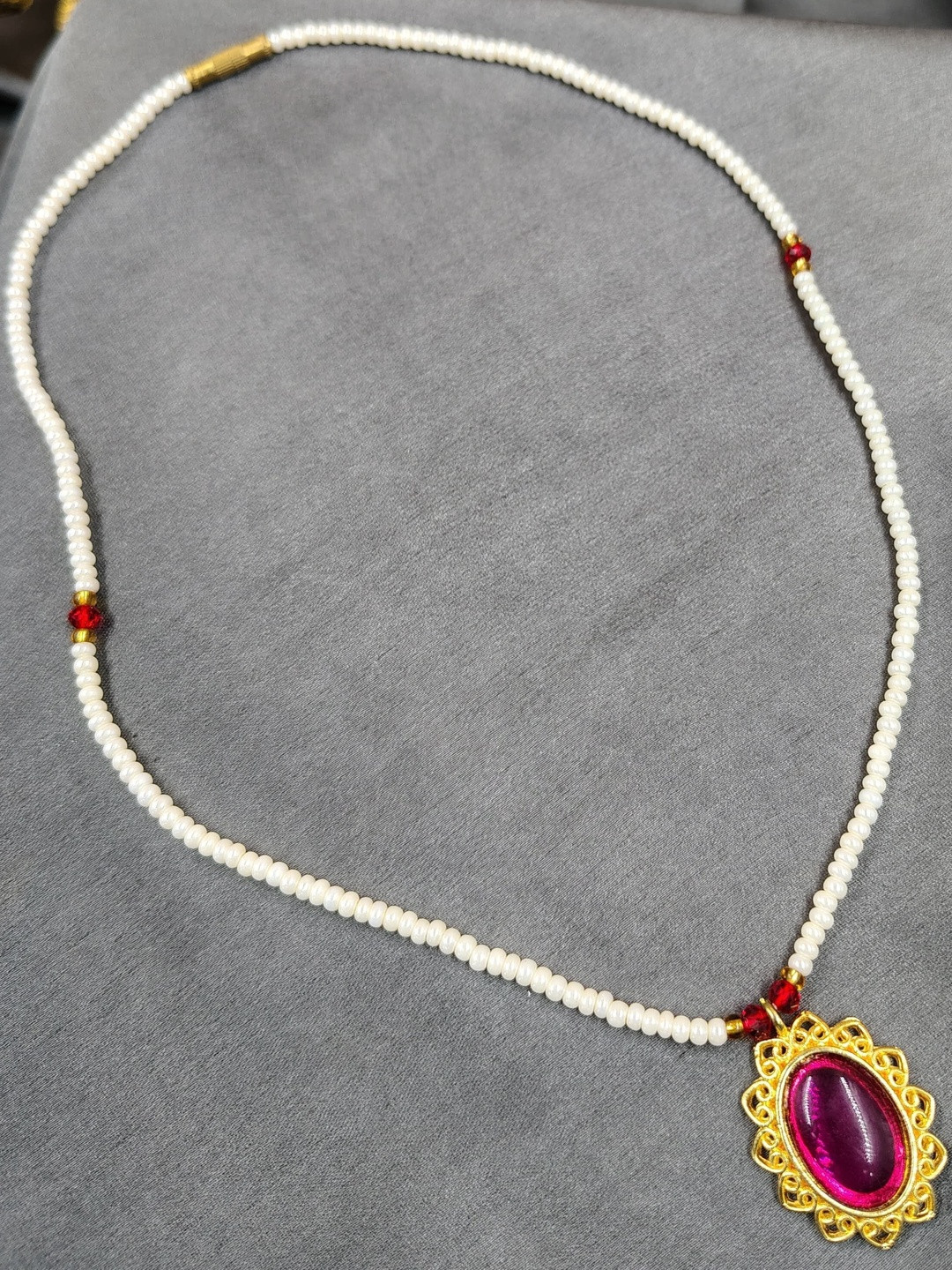 MK gallery Brass Brass-Plated Necklace