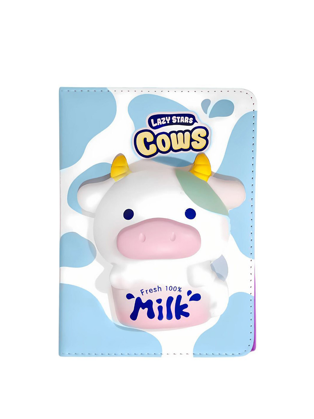 YK Sky Blue 120+ Pages 3D Squishy Stress Relief Diary