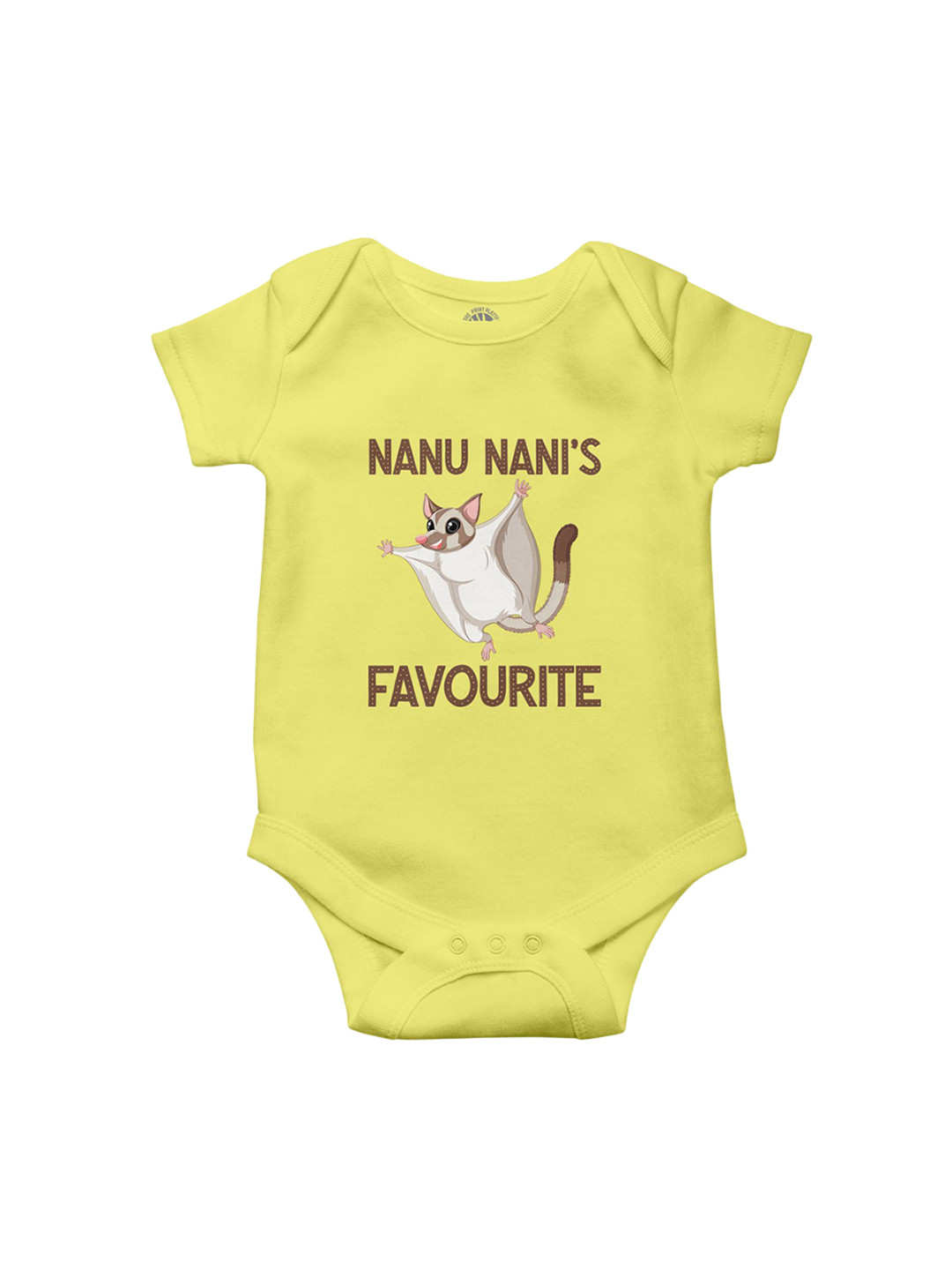 THE PRINT PLATTER Kids Graphic Printed Cotton Bodysuit