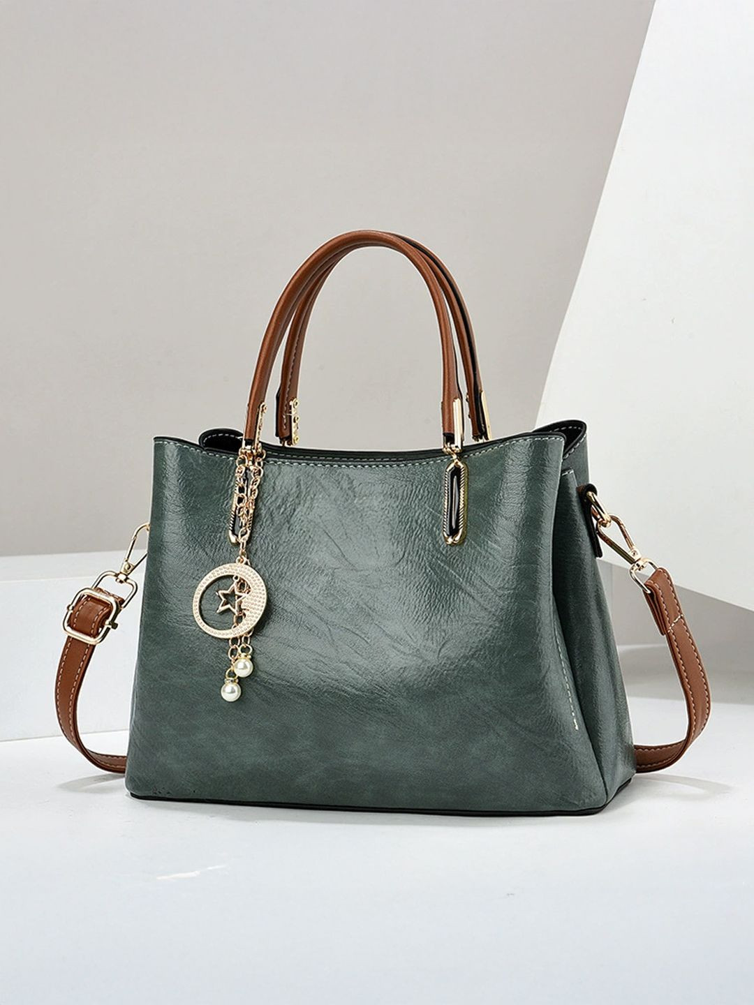 StyleCast Two Handles Shopper Handheld Bag