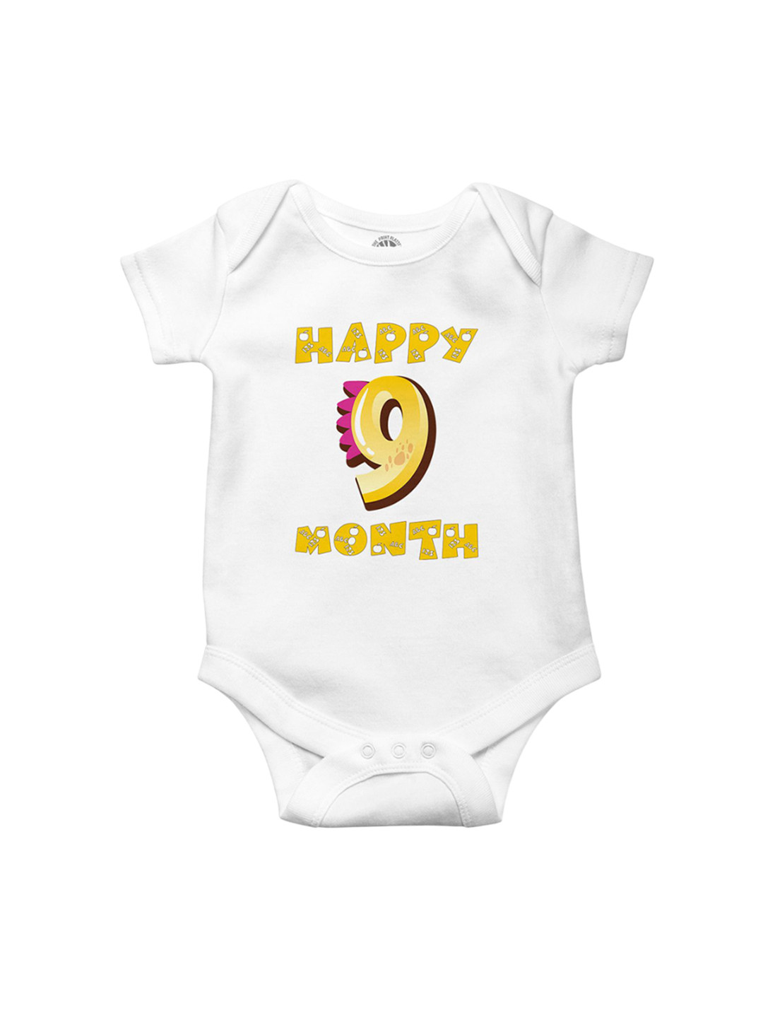 THE PRINT PLATTER Kids 9 Month Printed Cotton Bodysuit