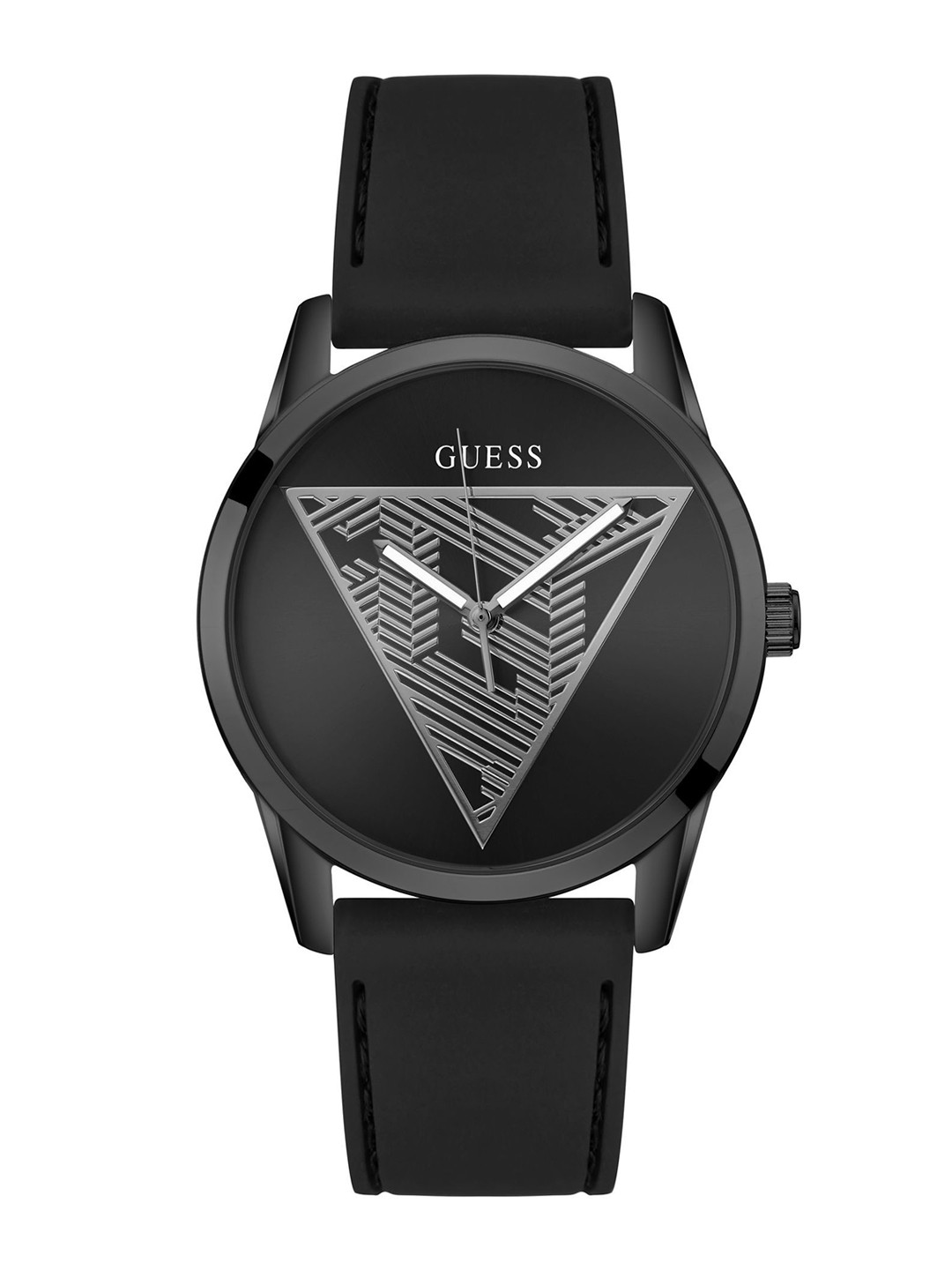 GUESS Men Clark Printed Round Dial & Straps Analogue Watch GW0957G3