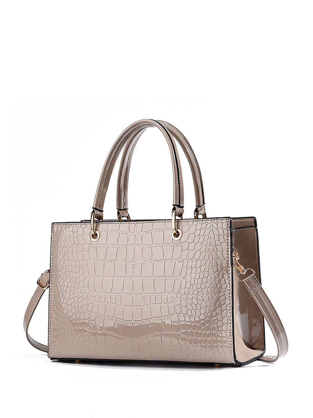 StyleCast Textured Structured Formal Shoulder Bag