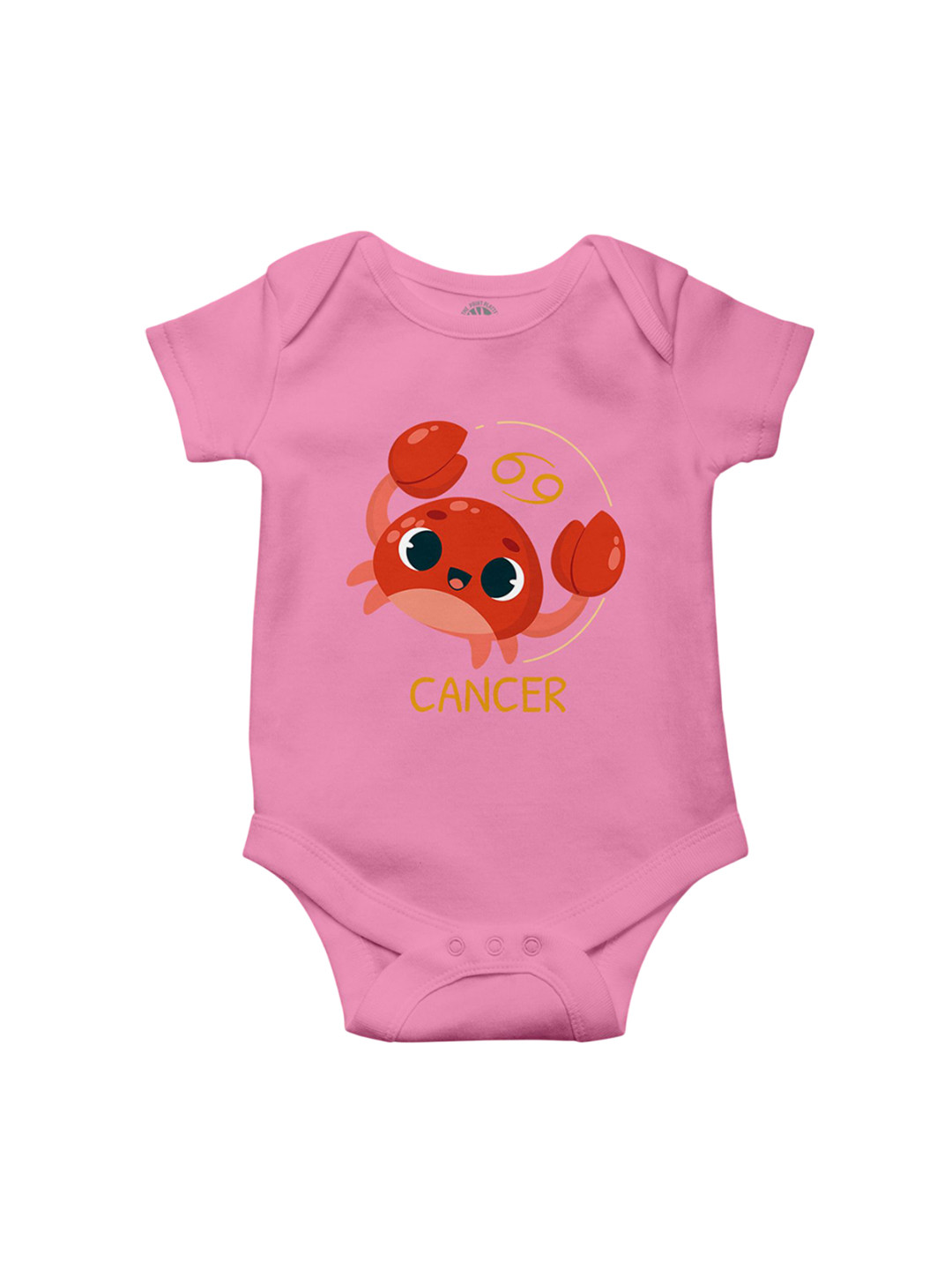 THE PRINT PLATTER Infants Cancer Printed Cotton Bodysuit