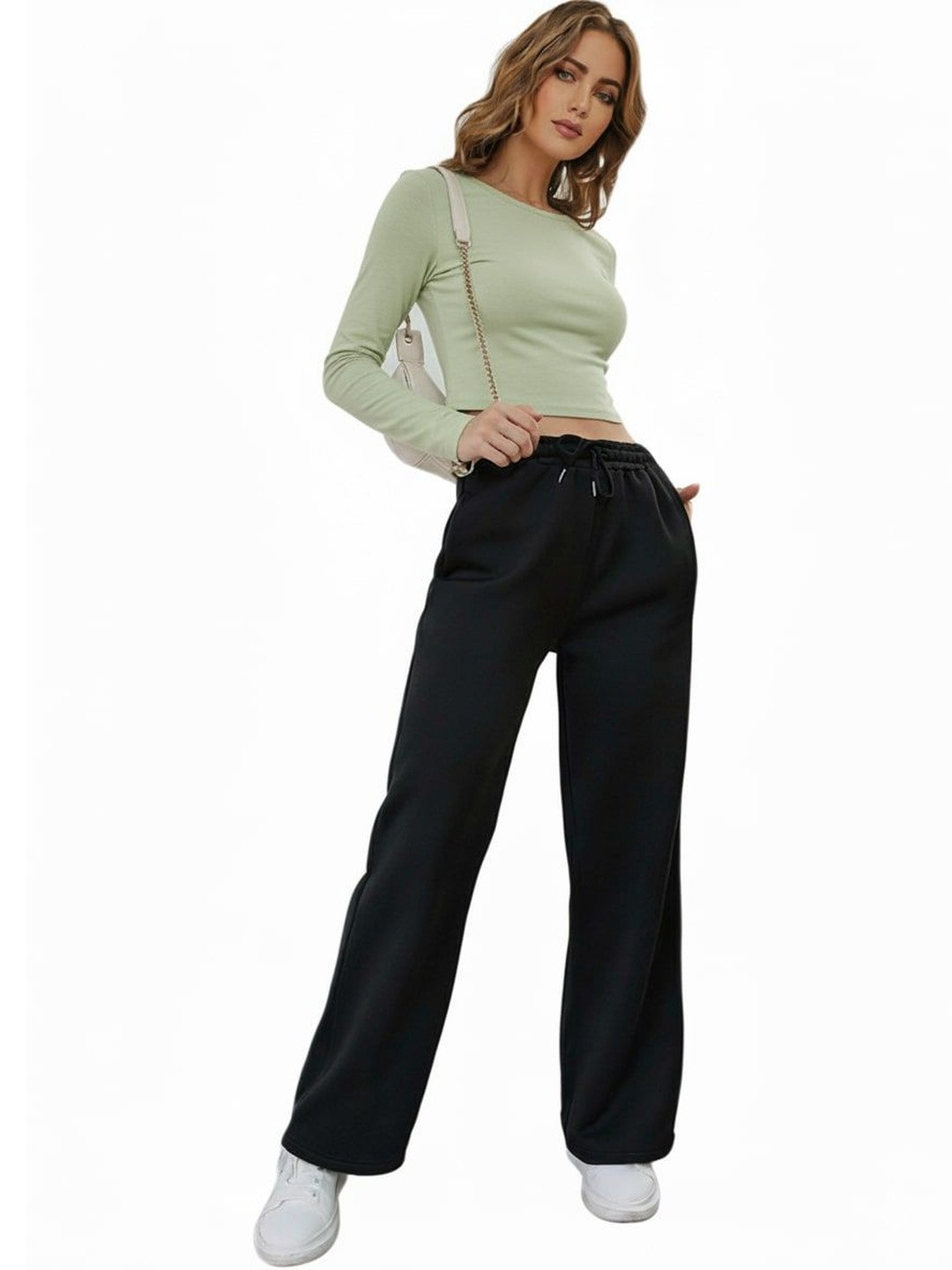 PRICHA Original High-Rise Cotton Trousers