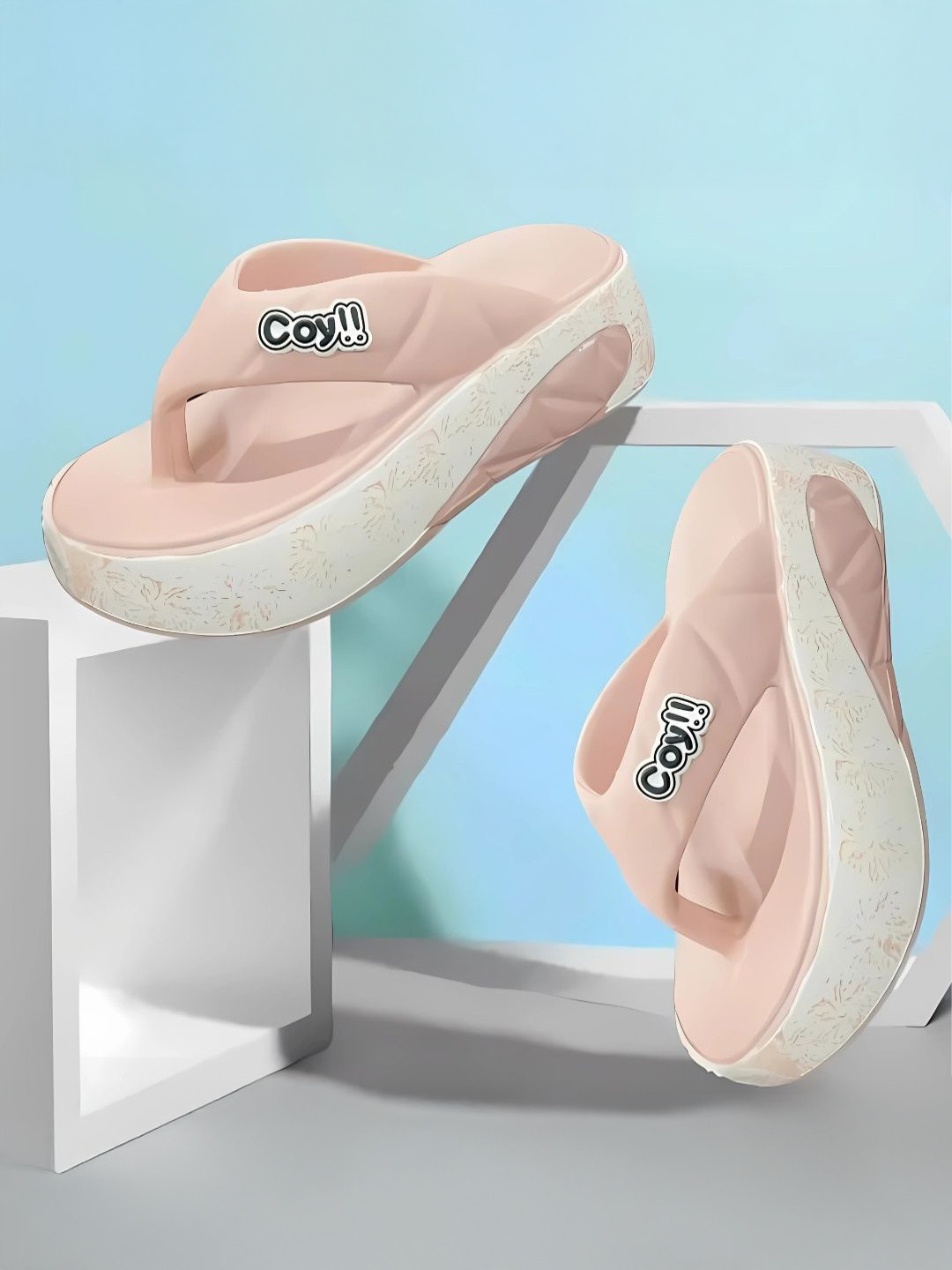 VINTEX Women Solid Rubber Room Slippers