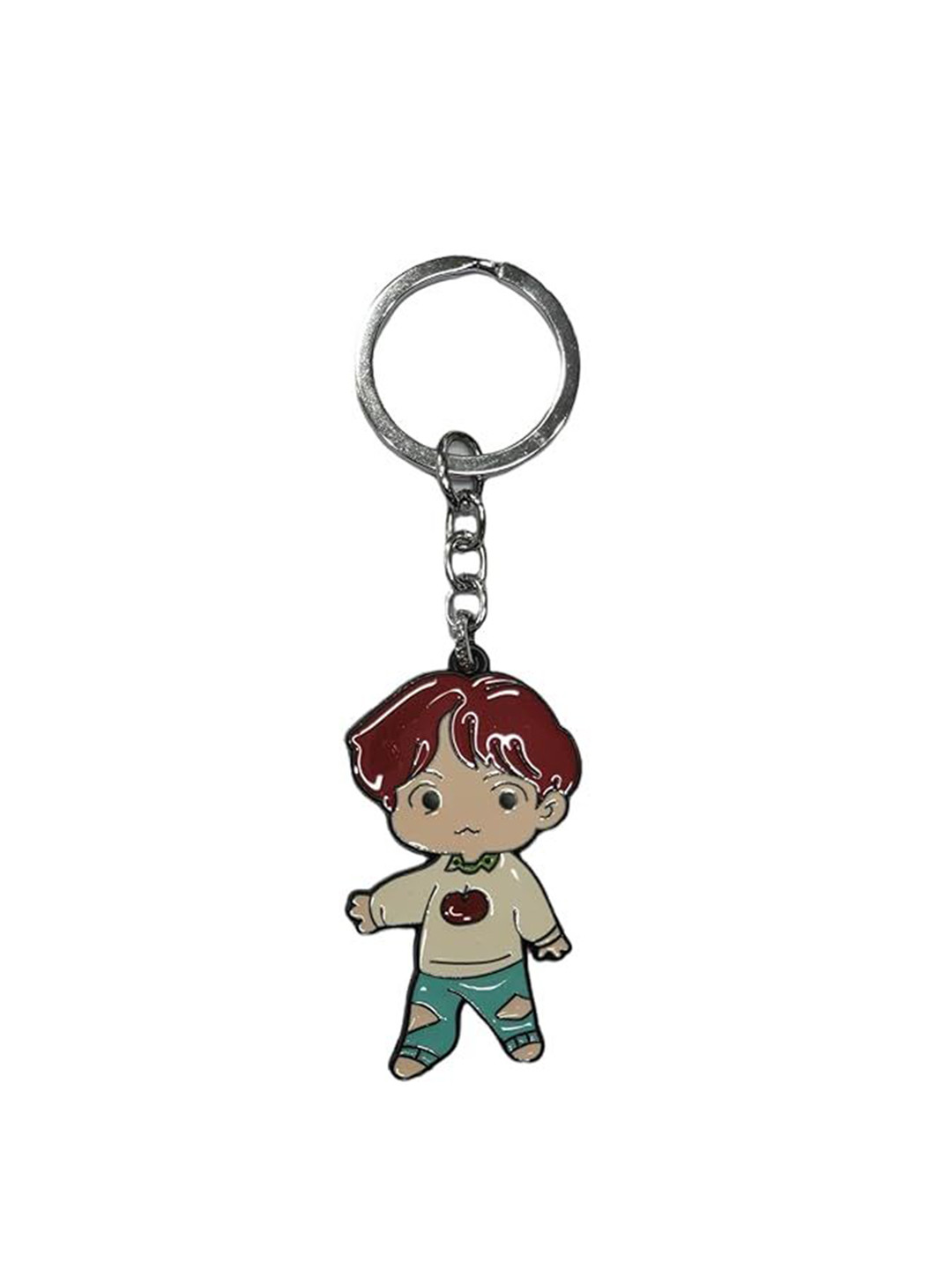 AUGEN Stainless Steel BTS-Suga Textured Key chain