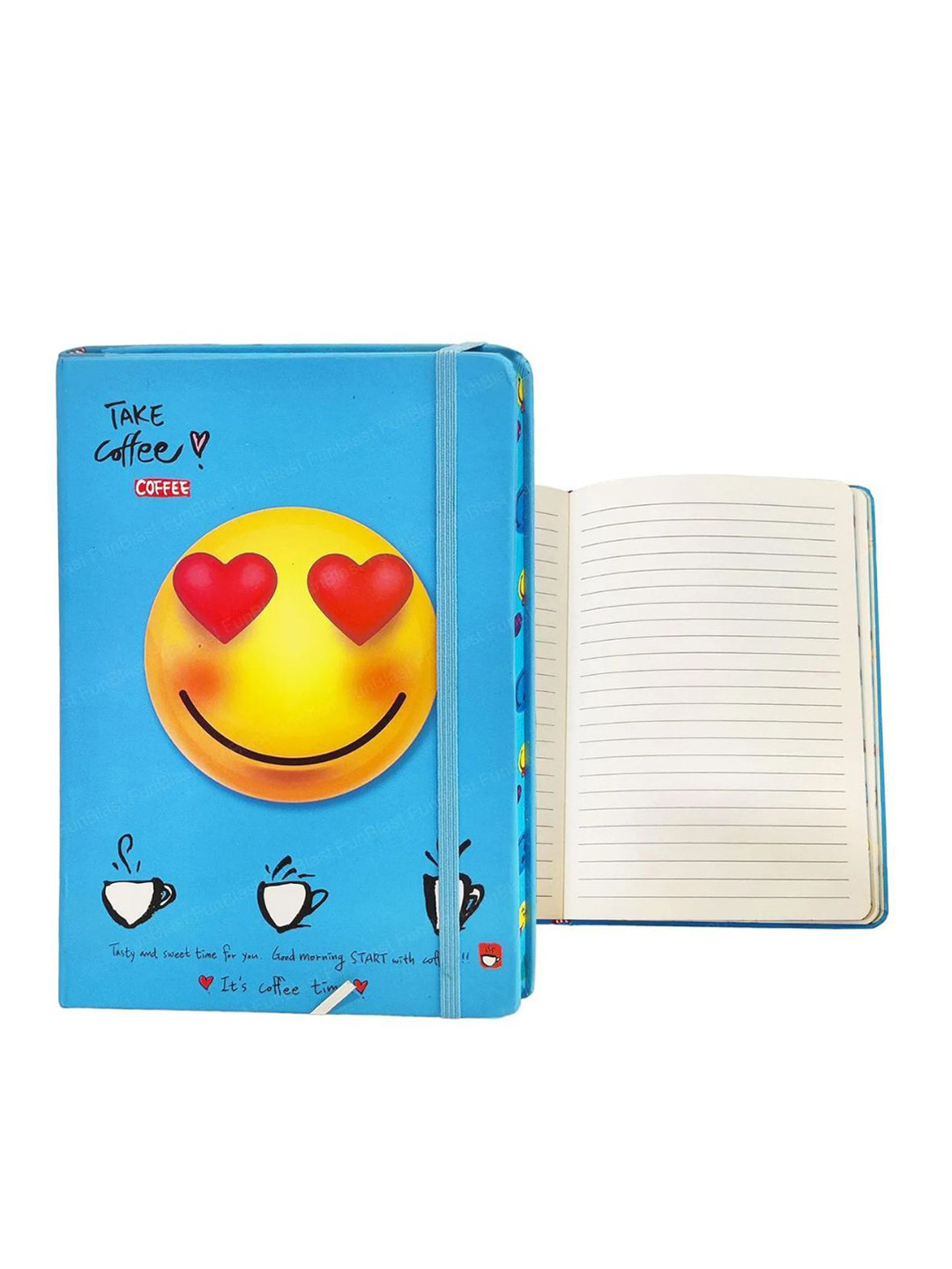 YK Self Design Emoji Smile A5 Diary