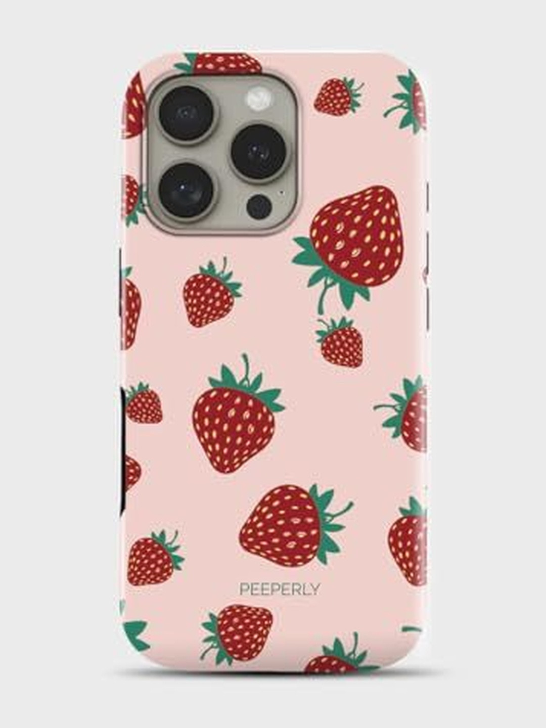PEEPERLY Women Juicy Flavour Printed Impact Resistant iPhone 13 Pro Back Case
