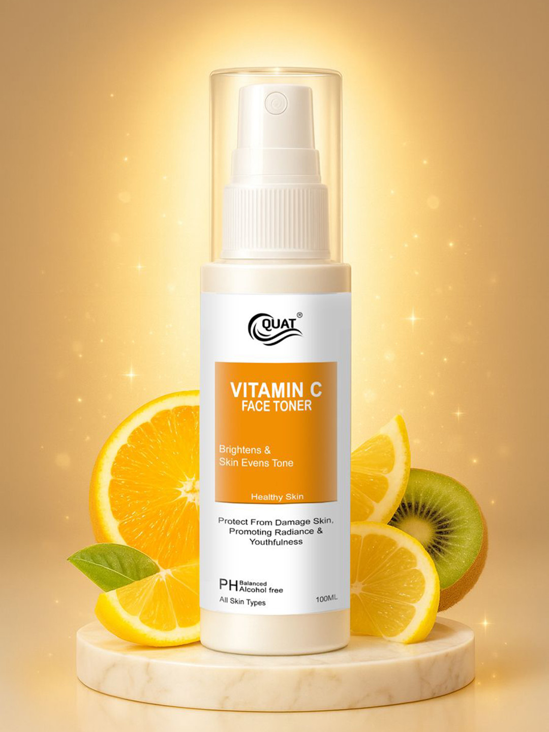 Quat Vitamin C Toner For Radiant & Youthful Skin - 100 ml