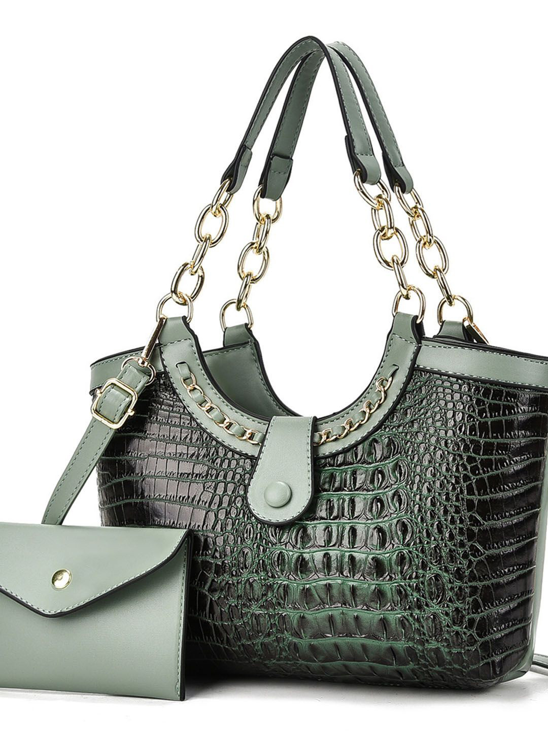 StyleCast Abstract Self Design Two Handles Handheld Bag