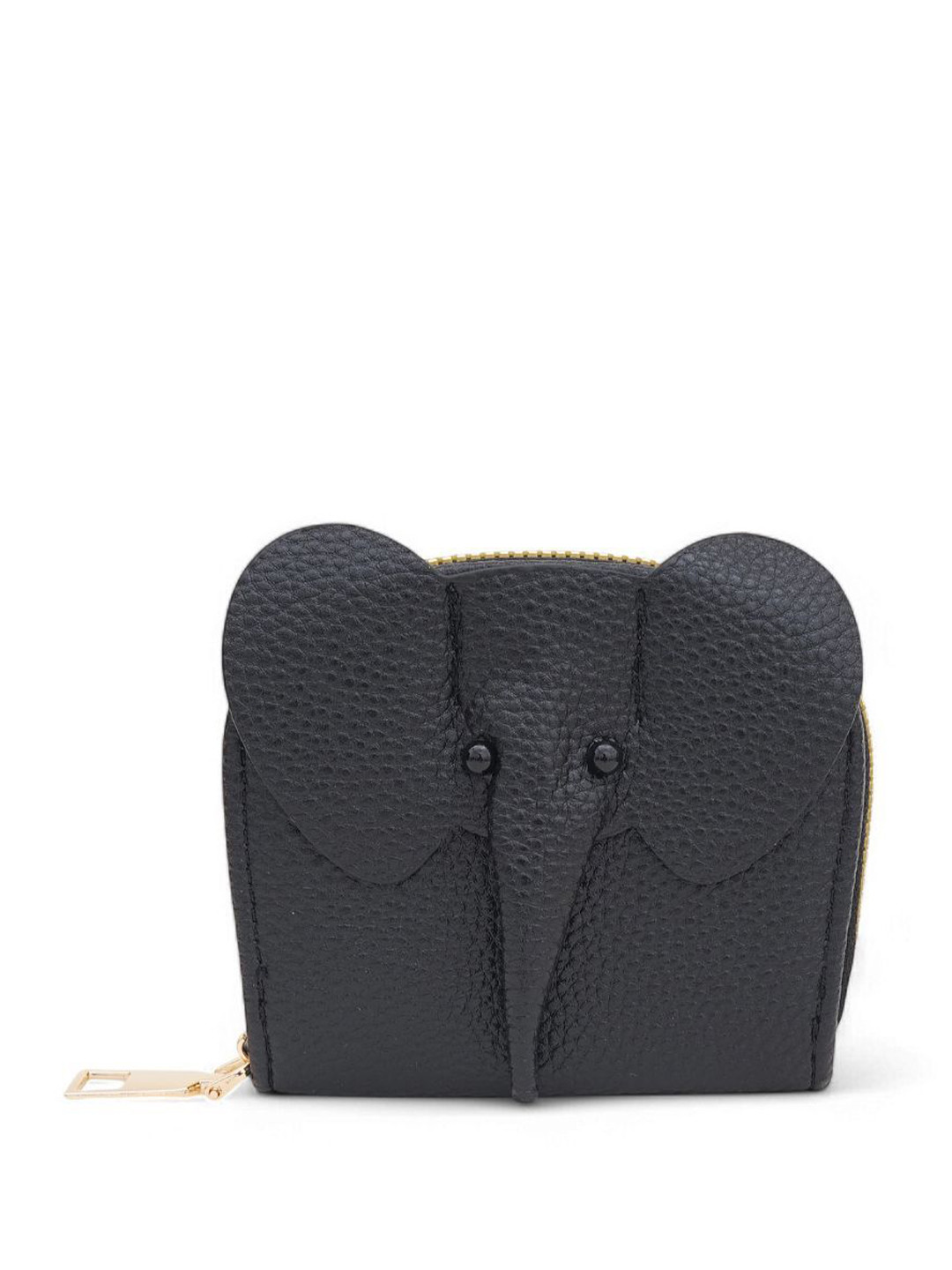 CLARABAE Men Leather Zip-Around Two Fold Wallet