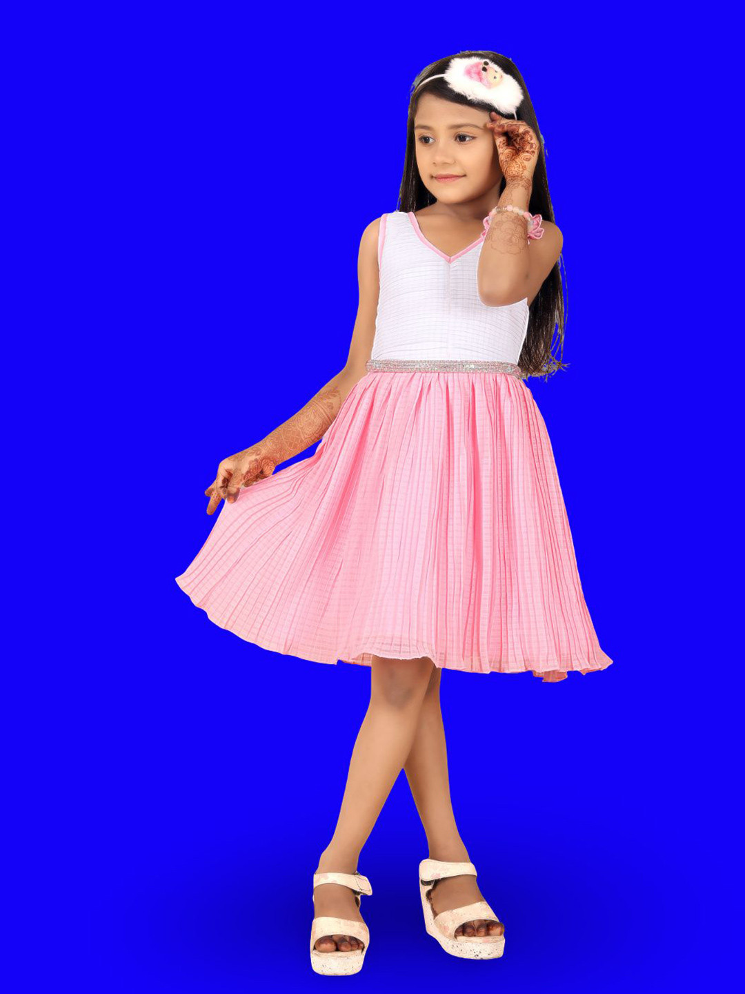 Satjal Fab A-Line Frocks Dress