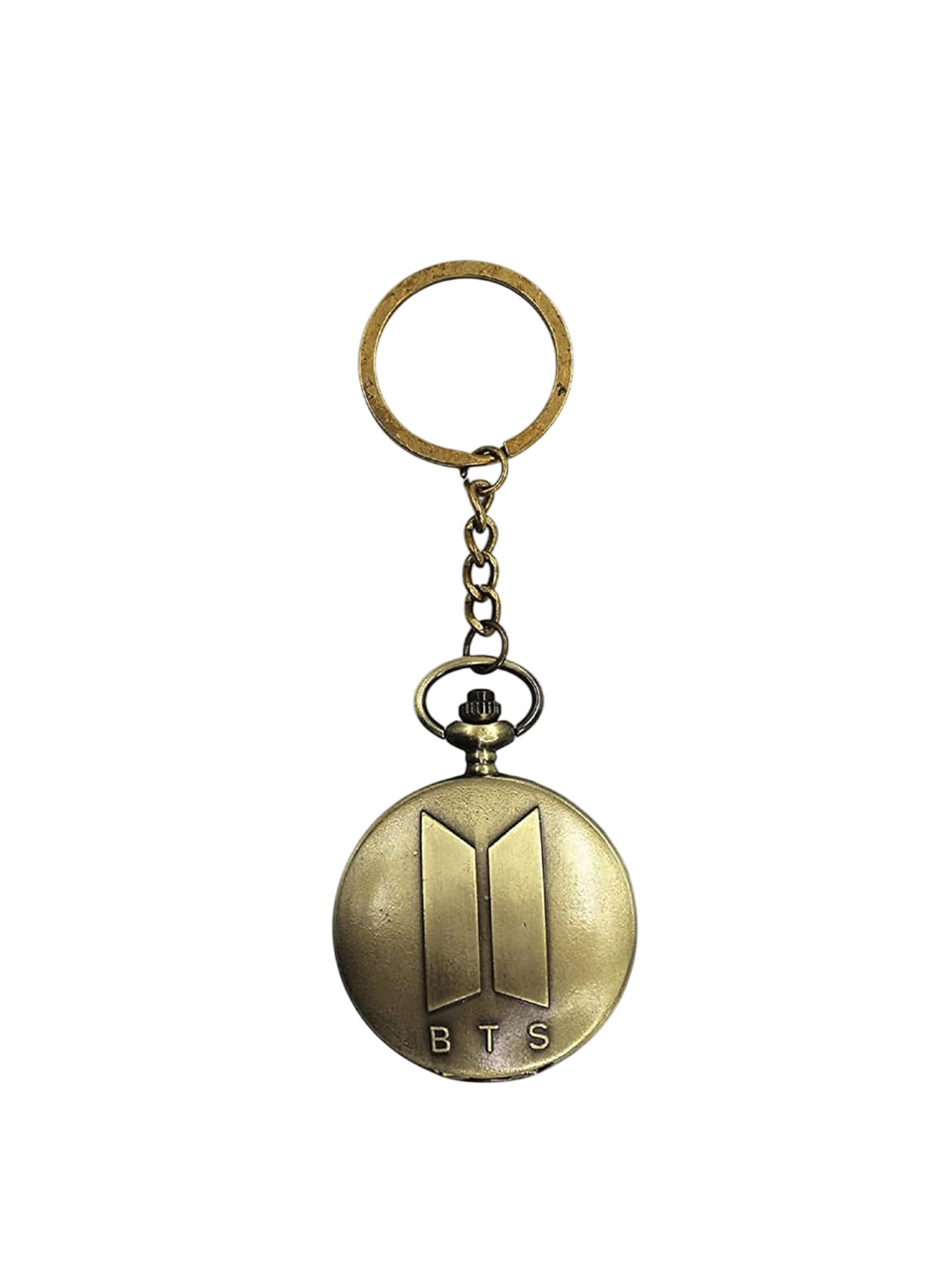 AUGEN Pocket Watch BTS-1 Retro Vintage Keychain With Key Ring