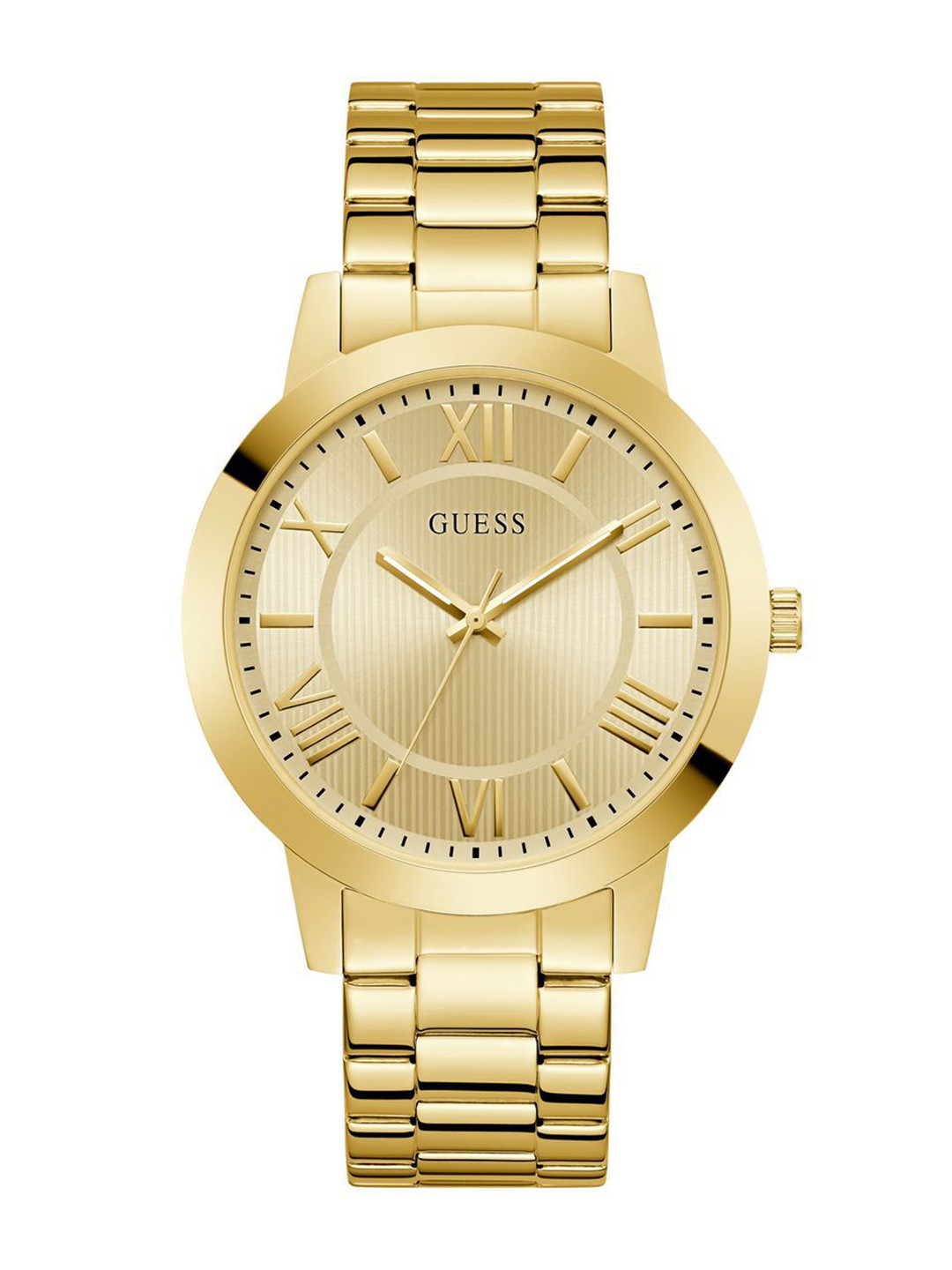 GUESS Gd Wyatt Men Dial & Stainless Steel Straps Analogue Watch U1467G2M