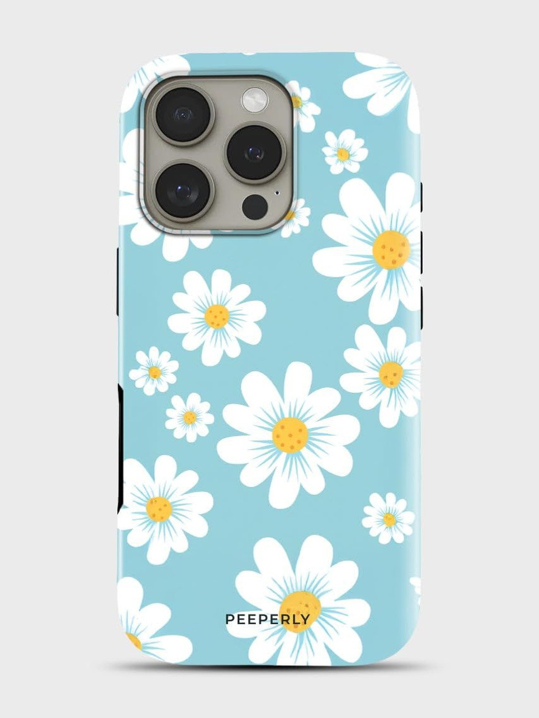 PEEPERLY Women Jasmine Breeze Printed Impact Resistant iPhone 13 Pro Crystal Back Case