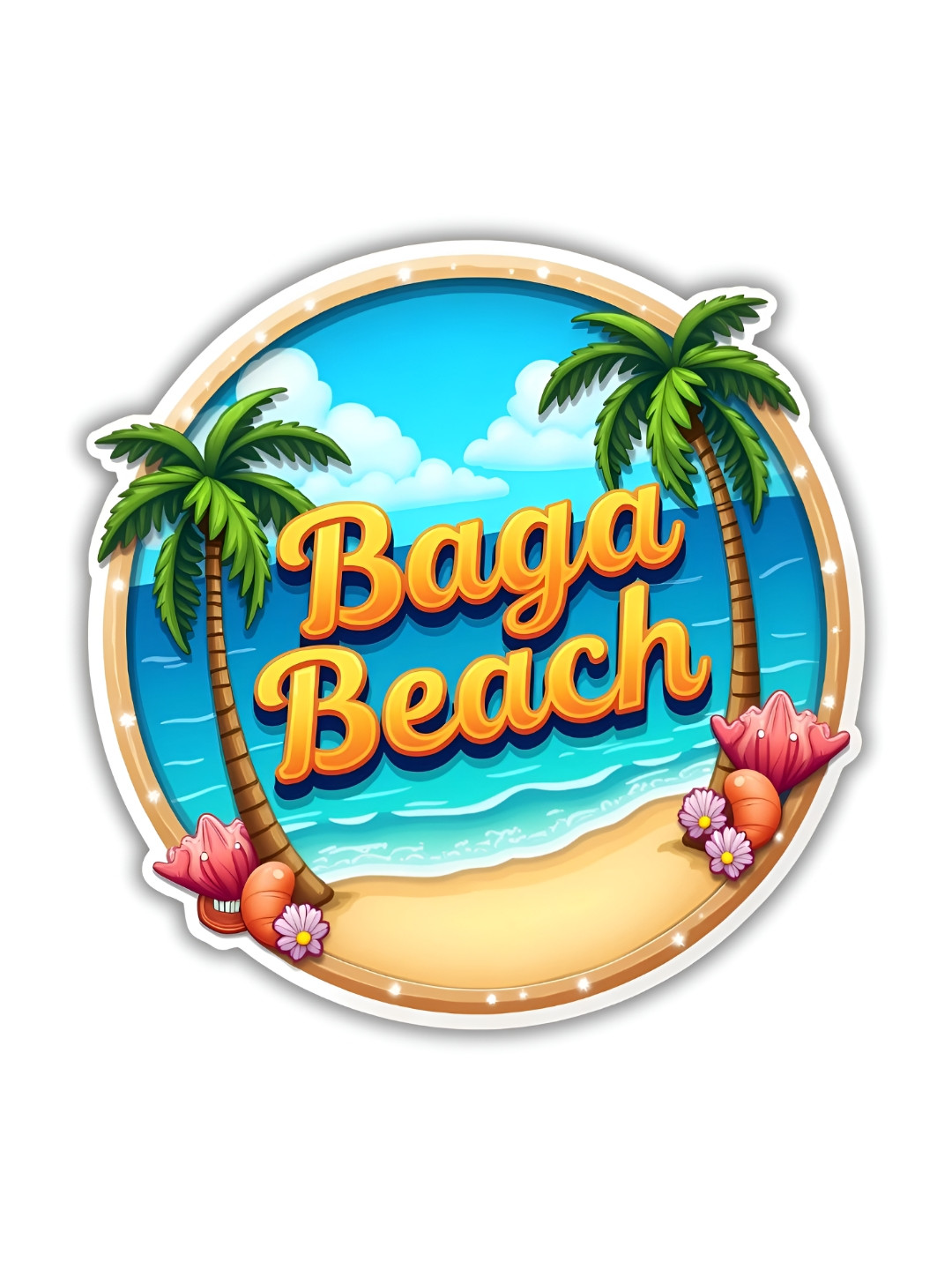 GIFTODAY Yellow & Blue Printed Fridge Magnets