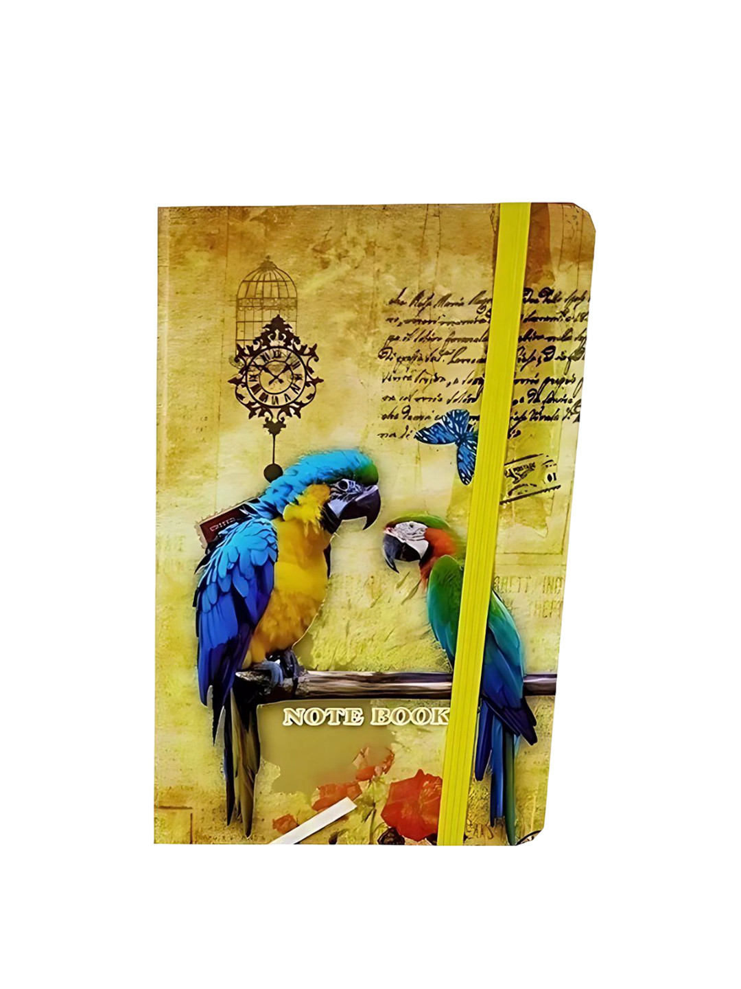 YK Unisex Kids A6 Size Birds Printed Journal Notebook