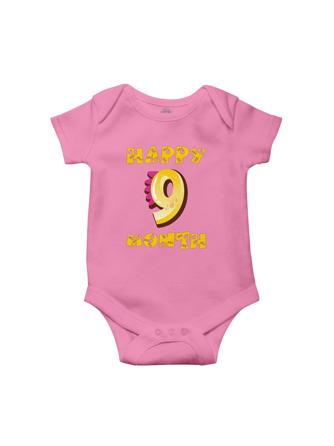 THE PRINT PLATTER Infants 9 Month Printed Cotton Bodysuit