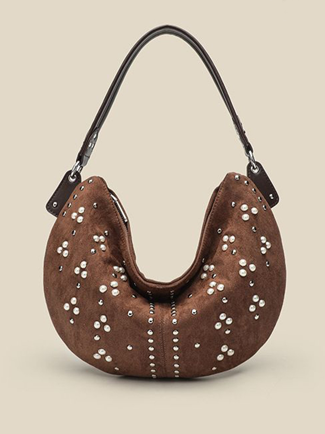 bebe Embellished Small Swagger Sling Bag