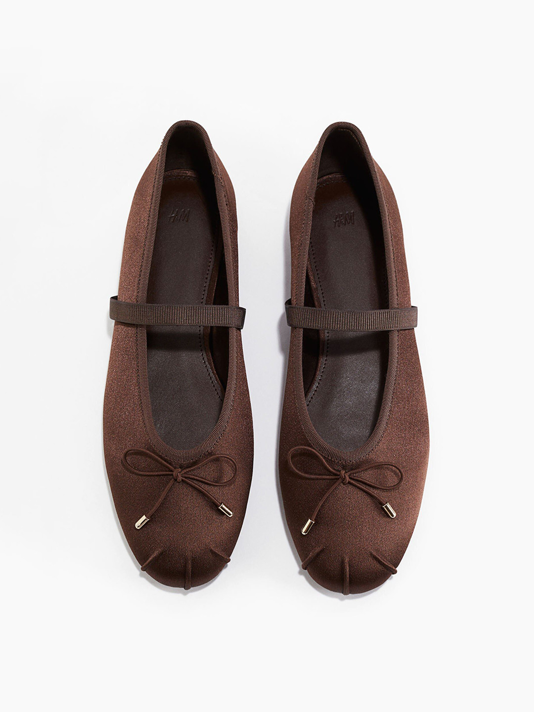 H&M Satin Mary Janes