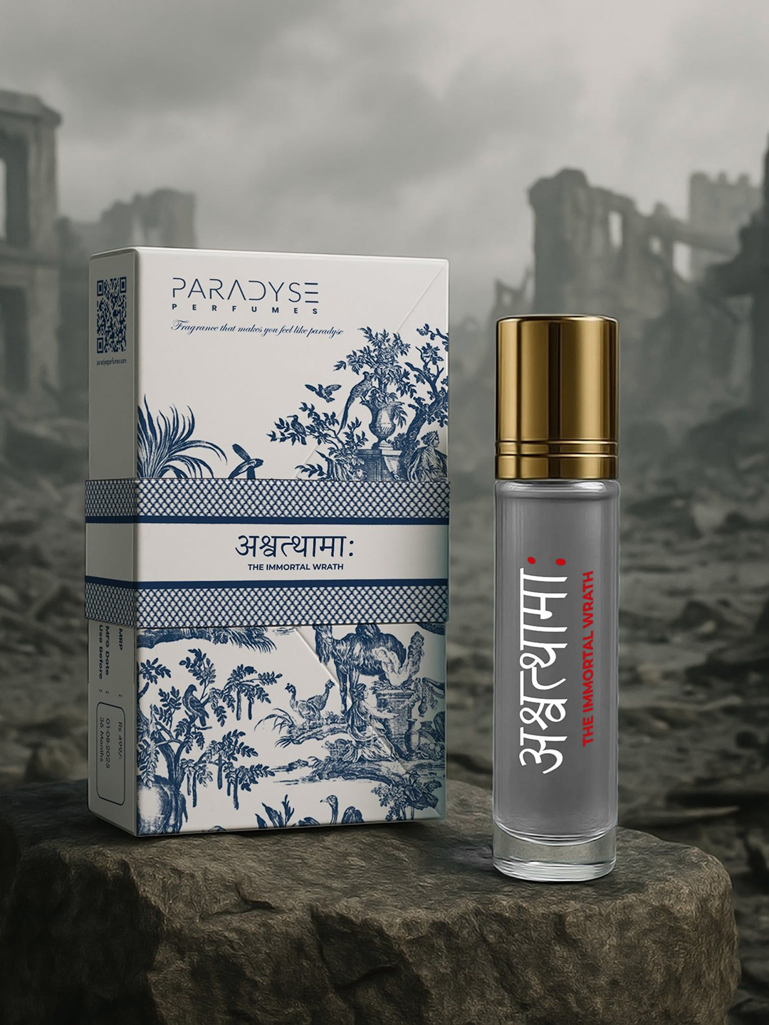 PARADYSE PERFUMES Men Ashwathama: The Immortal Wrath Long Lasting Eau De Parfum- 10 ml