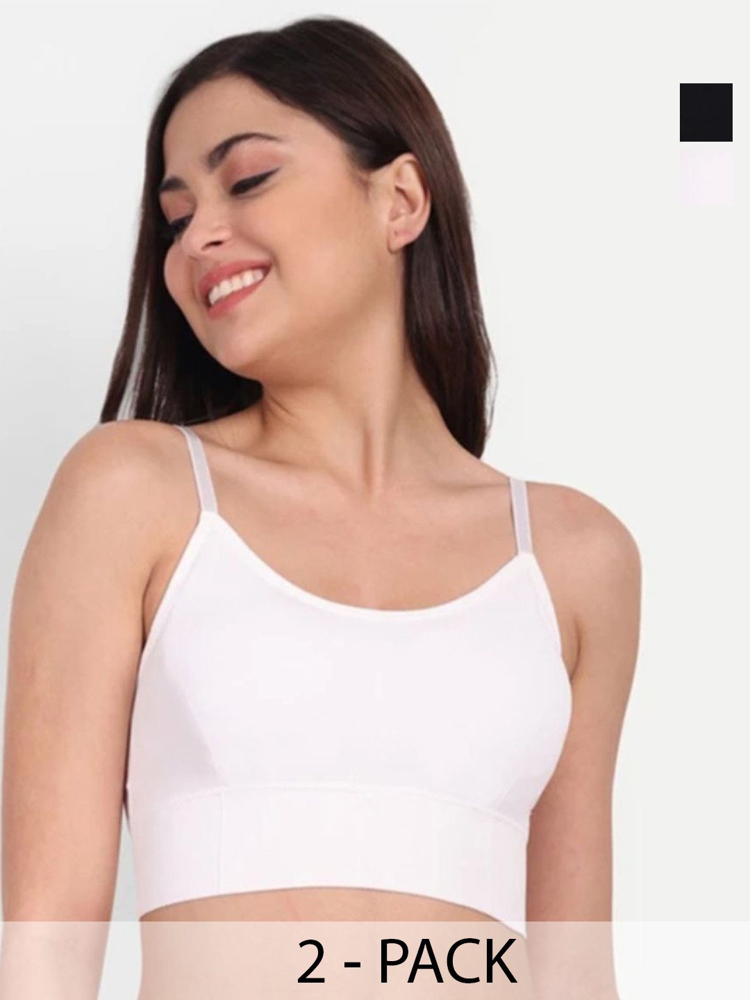 JUGNU TEXTILES Pack Of 2 Full Coverage Lightly Padded Bras