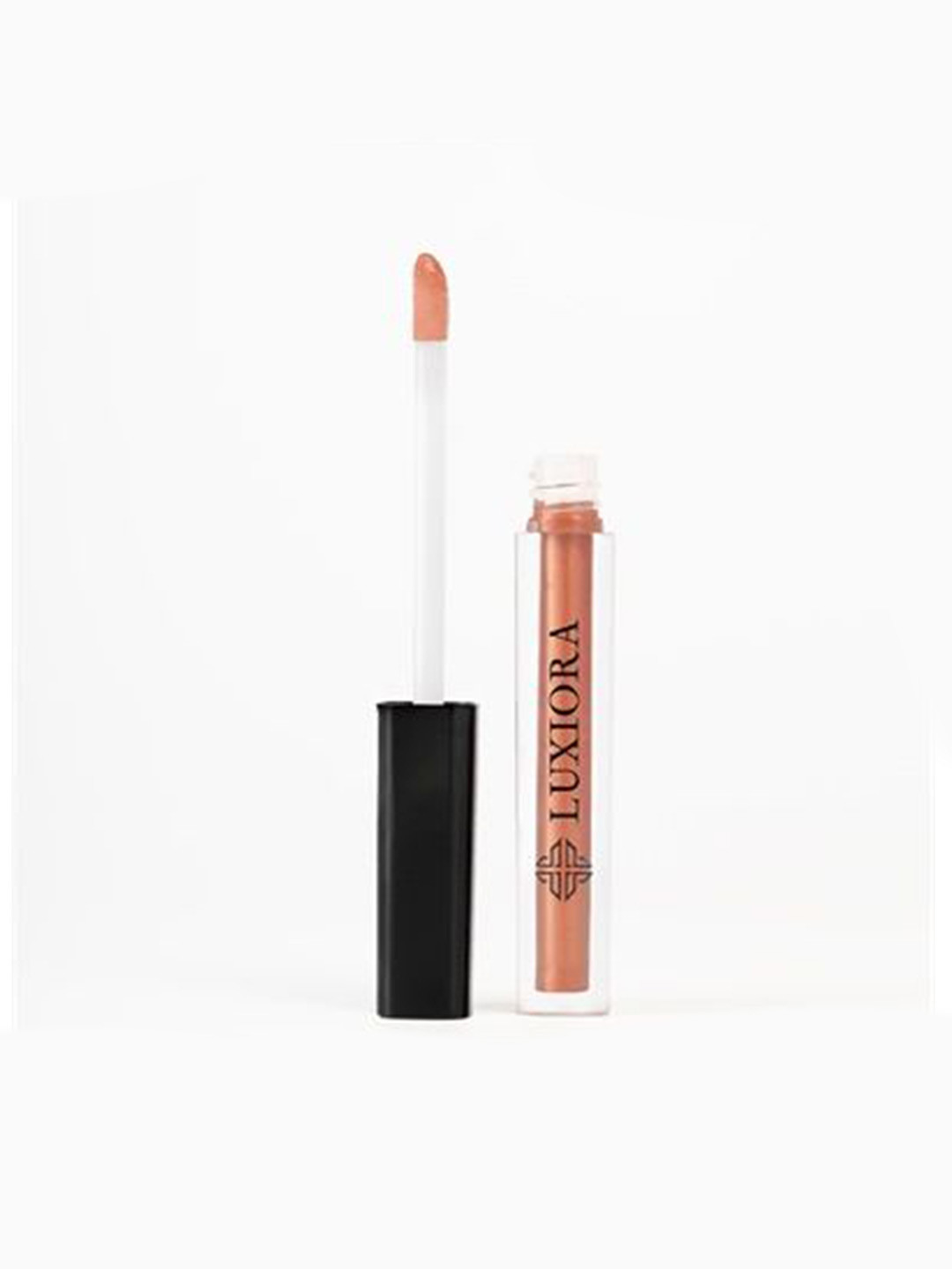 Luxiora Cosmetics Lustrous Pop High Shine Lip Gloss With Vitamin E - 2 ml - Twilight Nude