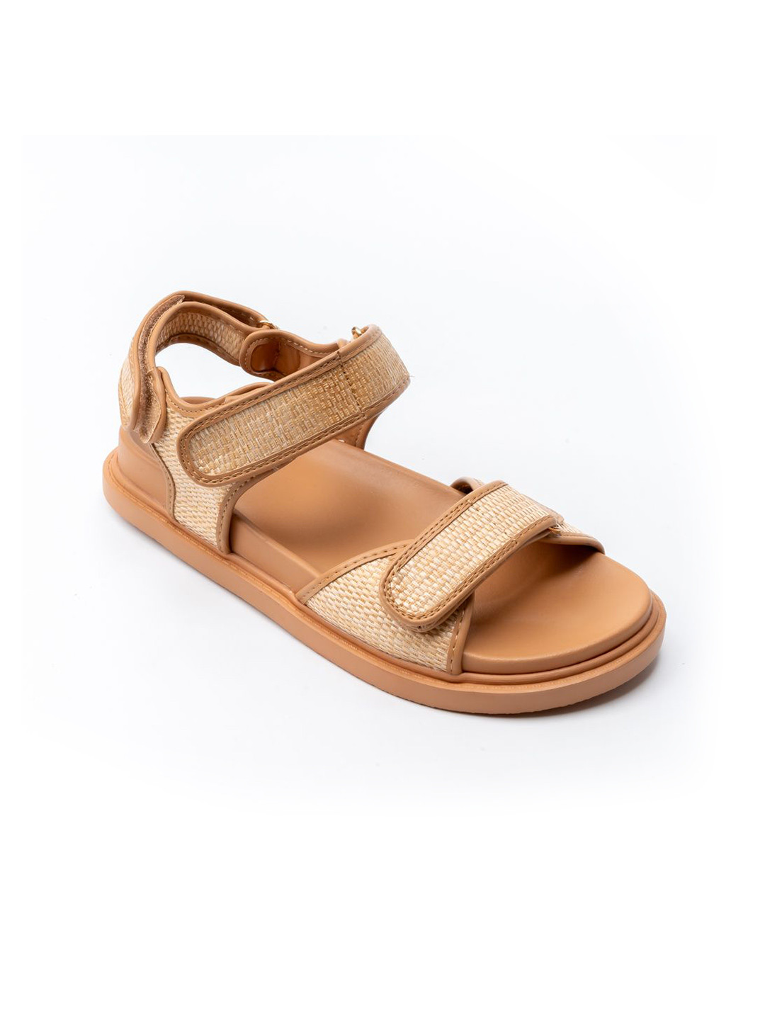 FOREVER SHOE BAZAR Everyday Ease Women Velcro Comfort Sandals