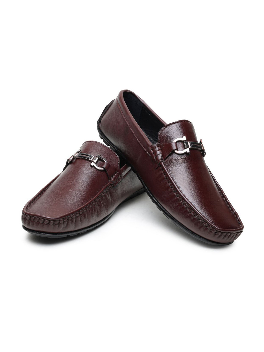 Hayes London Men Brown Formal Driving Shoes