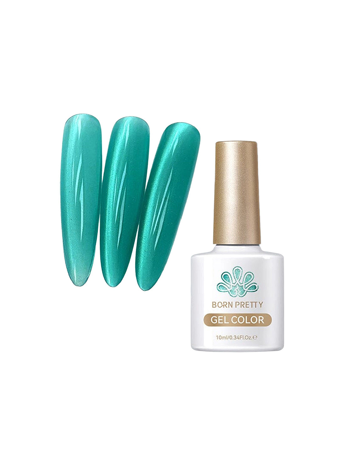 BORN PRETTY Long Lasting High Gloss Glass Cat Magnetic Gel Polish-10ml-MY56 Freedom Land