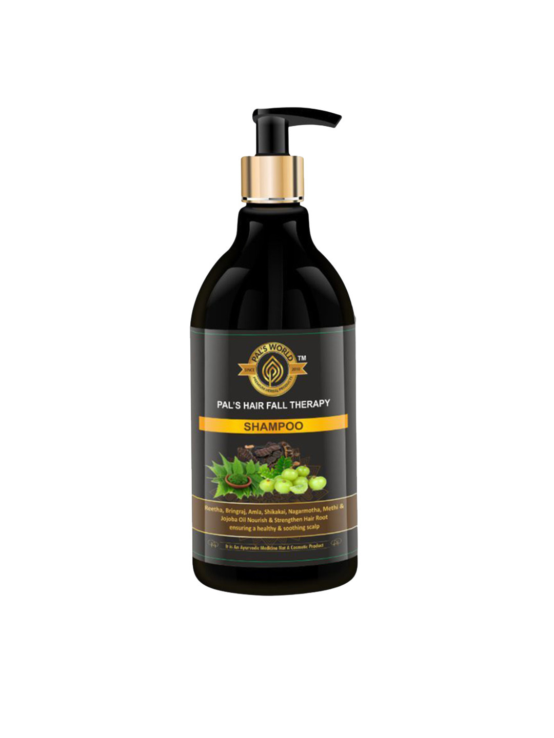 Pal's world Anti Hair Fall Shampoo With Reetha & Amla - 300 ml