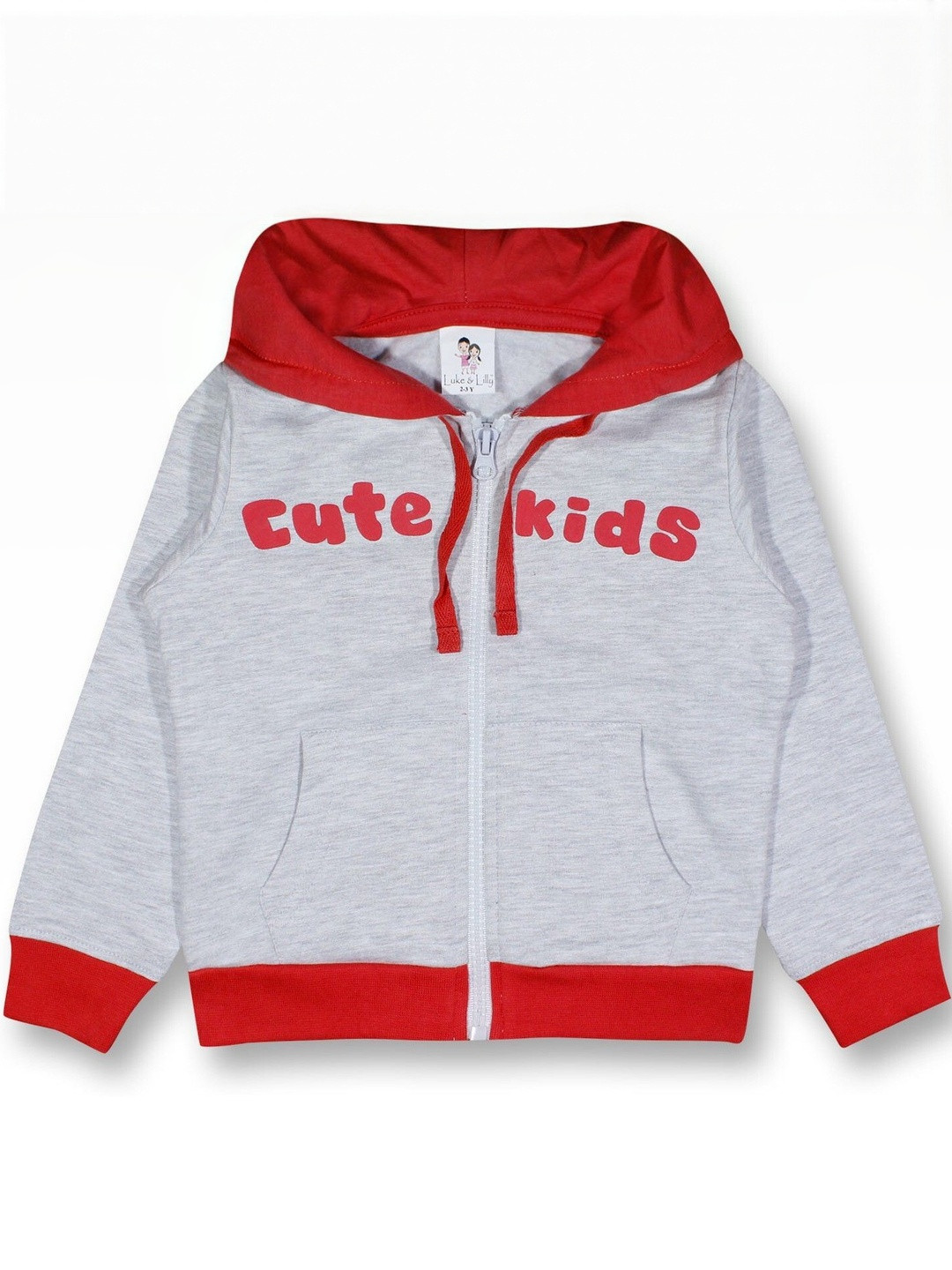 Luke & Lilly Boys Long Sleeves Hooded Sweaters