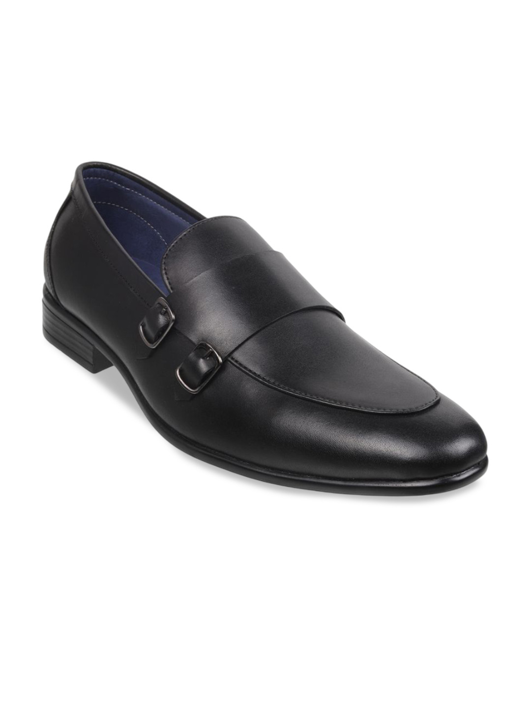 Metro Leather Formal Monk Shoes
