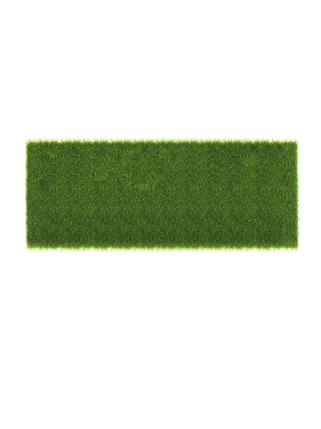 Kuber Industries Green Shaggy Waterproof Artificial Grass Carpet 2 X 4 Feet
