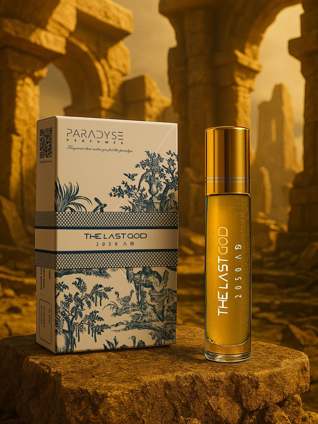 PARADYSE PERFUMES Men The Last God: 2050 A.D Long Lasting Eau De Parfum- 10 ml