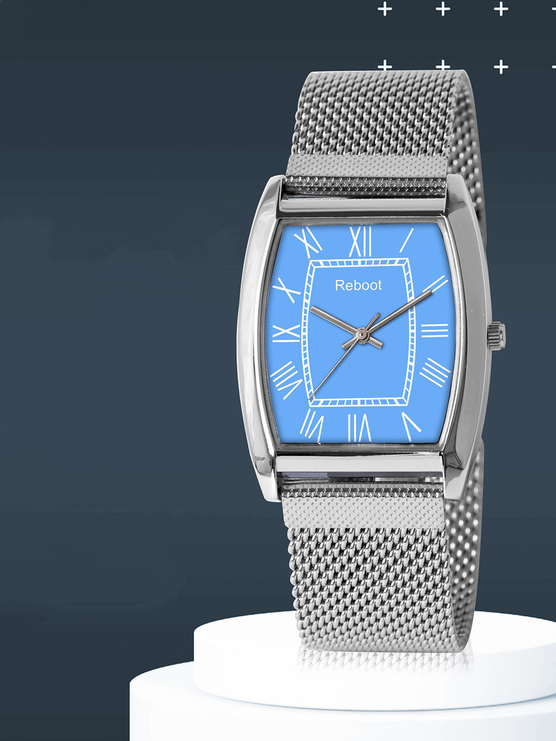 REBOOT Men Analogue Watch Reboot 124 Blue Dial With Roman Figure Dial