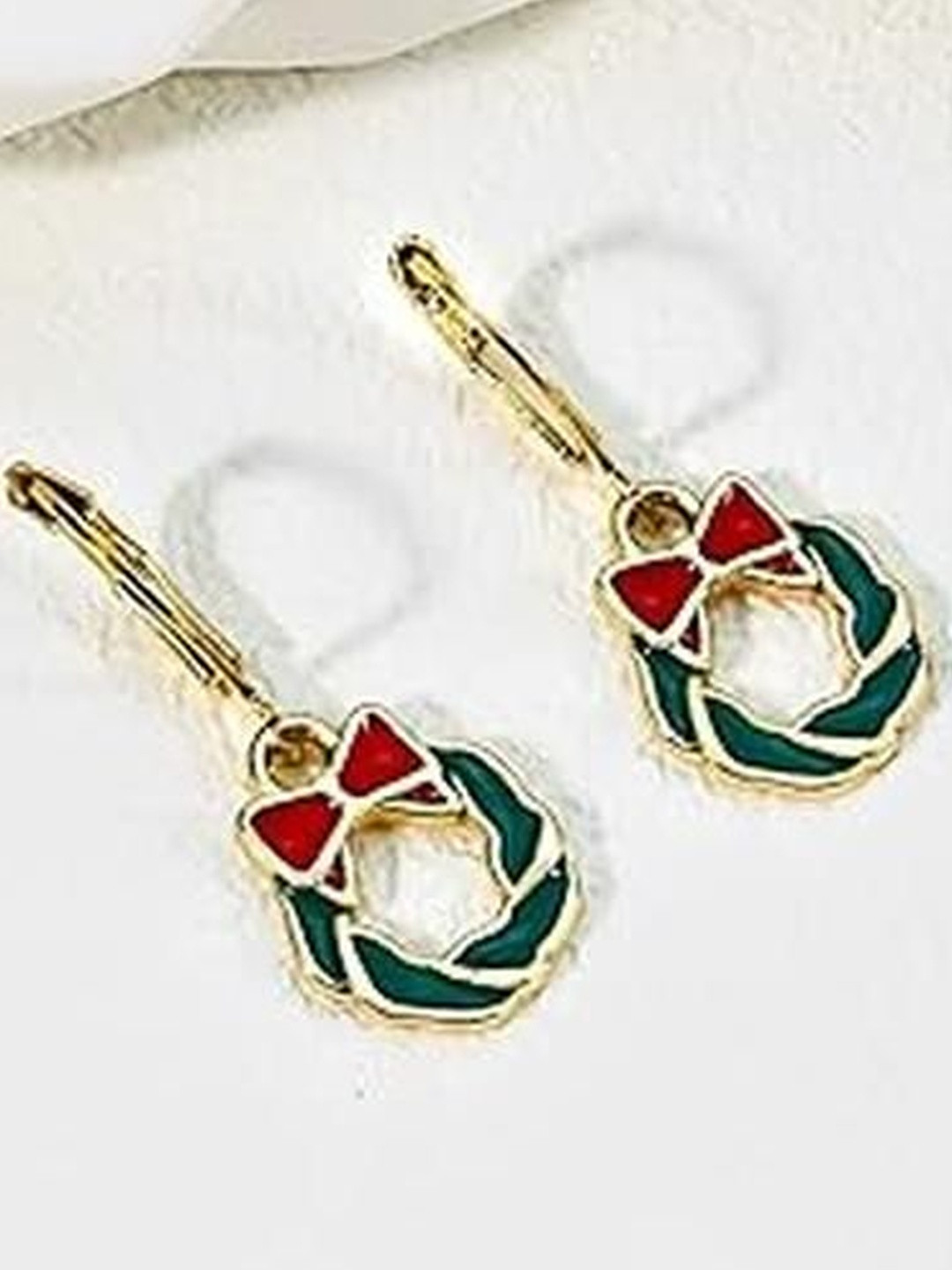 EL REGALO Contemporary Drop Christmas Earrings