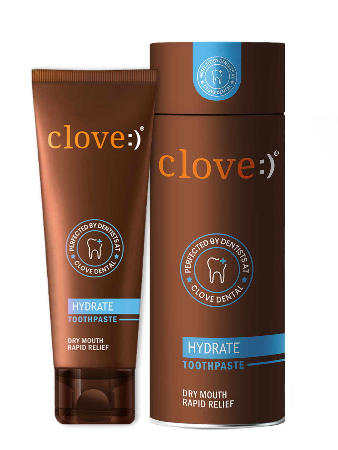 Clove Oral Care Free Dental with Every Pack Hydrate Toothpaste Dry Mouth Challenges(100g)