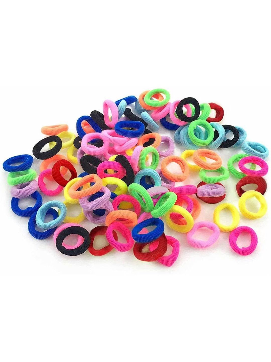 Axpro Girls 100 Pieces Ponytail Holders