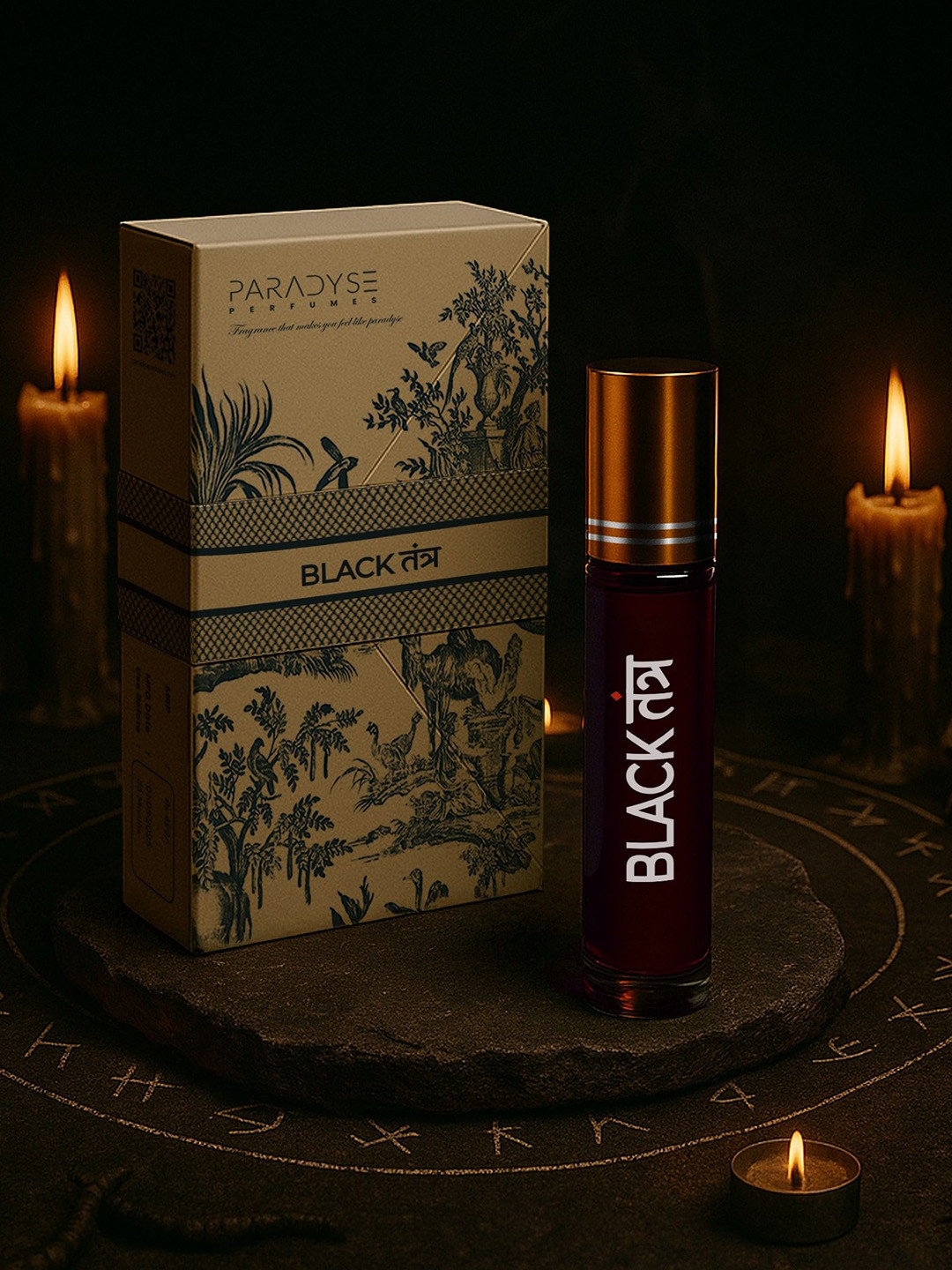 PARADYSE PERFUMES Men Black Tantra Long Lasting Eau De Parfum- 10 ml