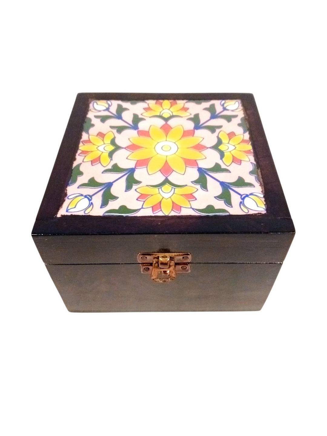 apka mart Wooden Ceramic Tile Box