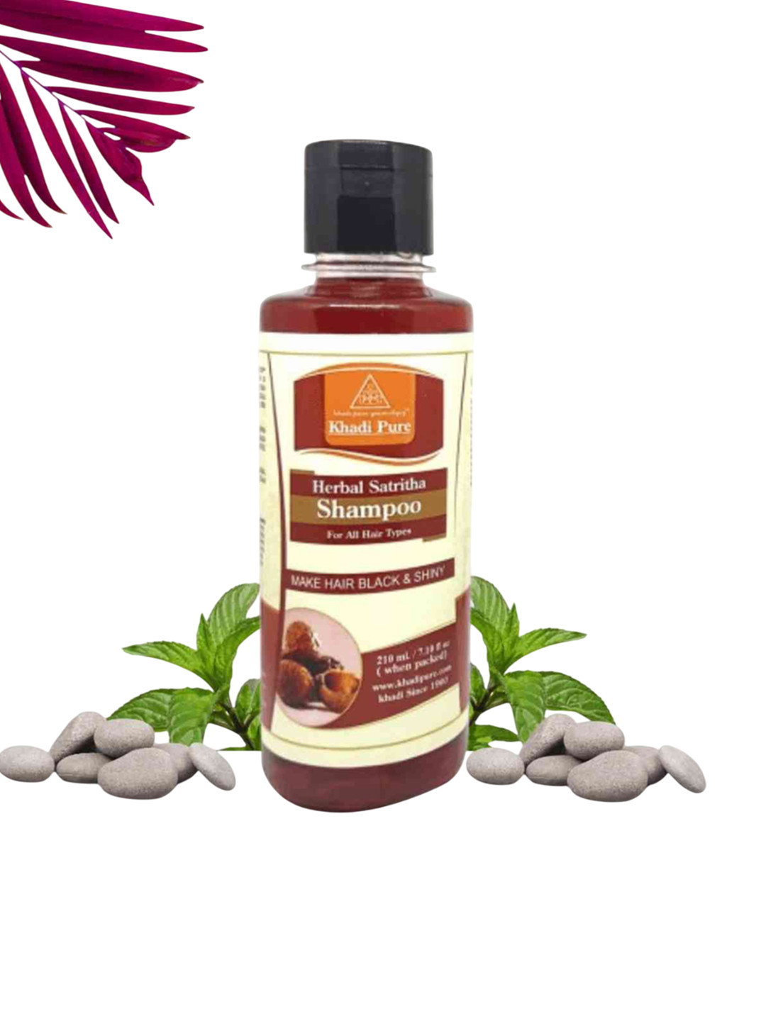 Khadi Pure Herbal Satritha Shampoo - 210 ml