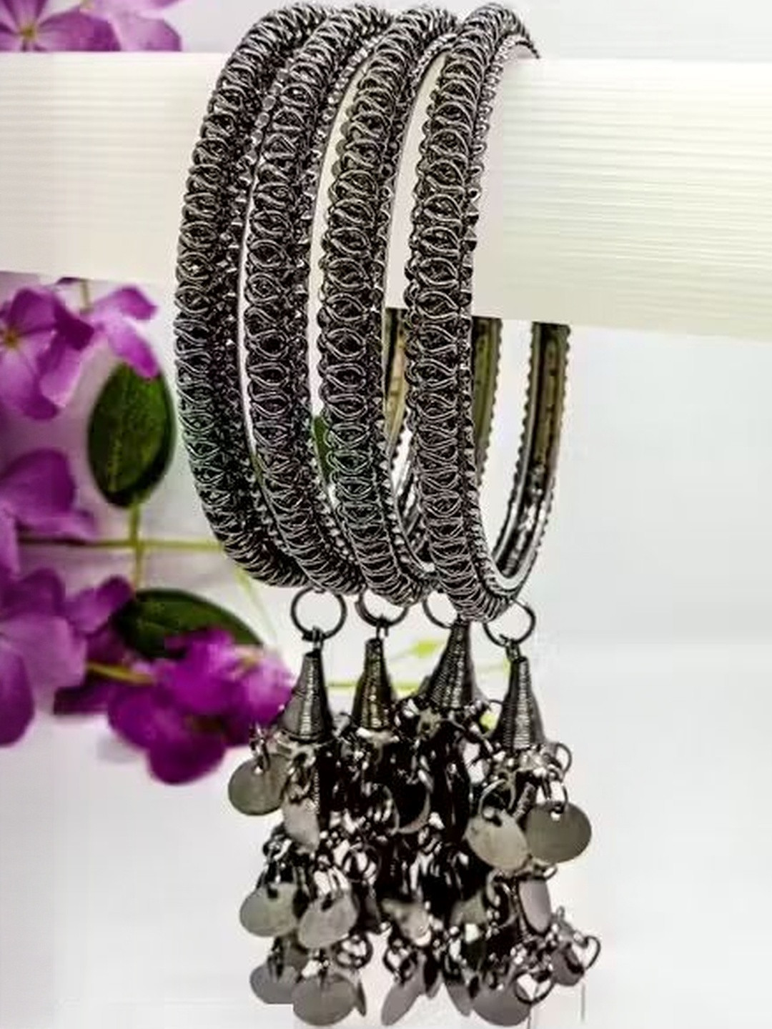 Balasundri Women 4PC Latkan Bangles Set