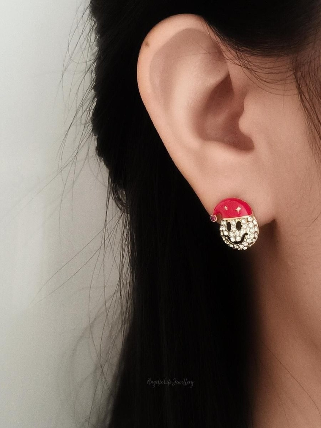 EL REGALO Contemporary Christmas Studs