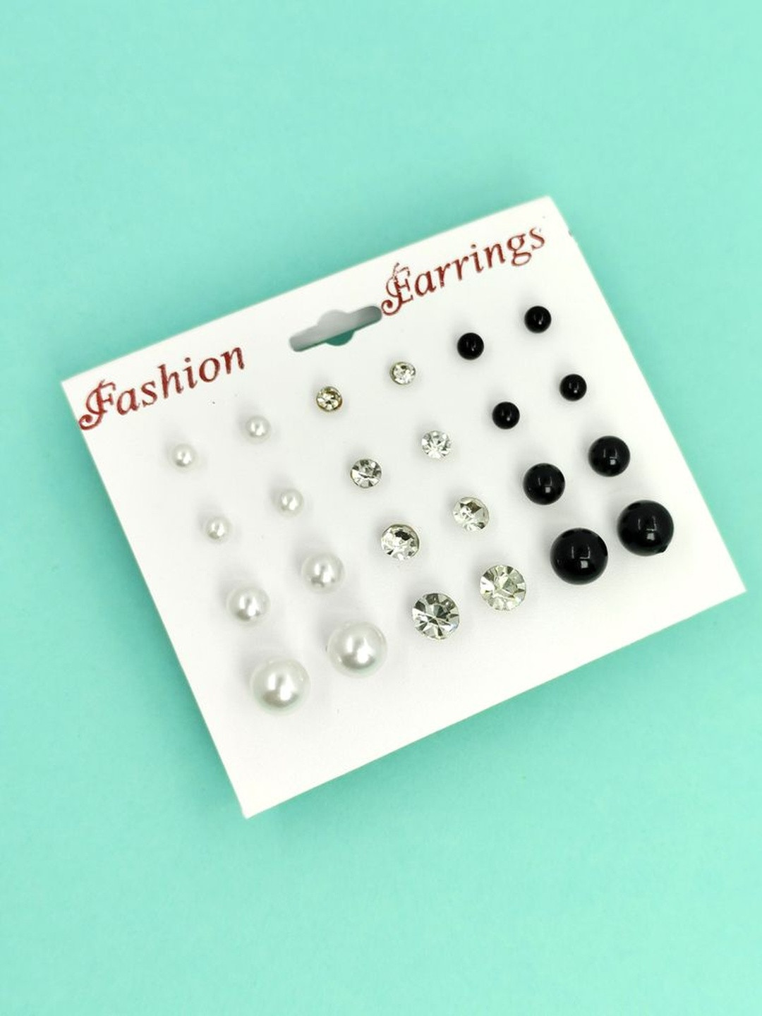 Balasundri Women 12 Pairs Circular Studs Earrings