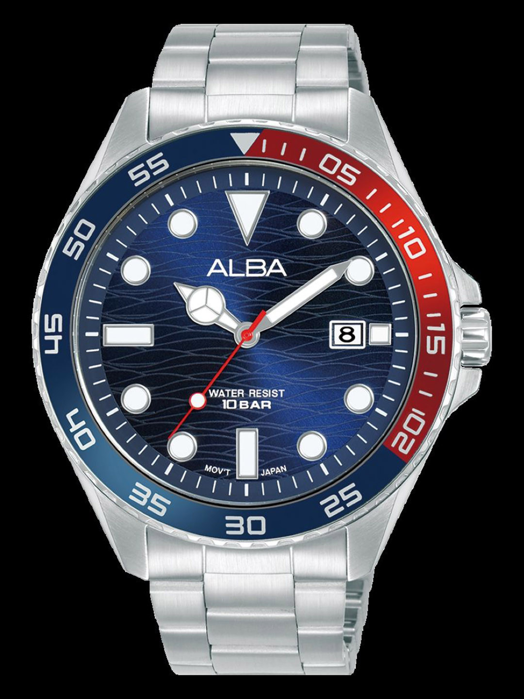 Alba Men Stainless Steel Bracelet Style Straps Analogue Watch AS9V53X1